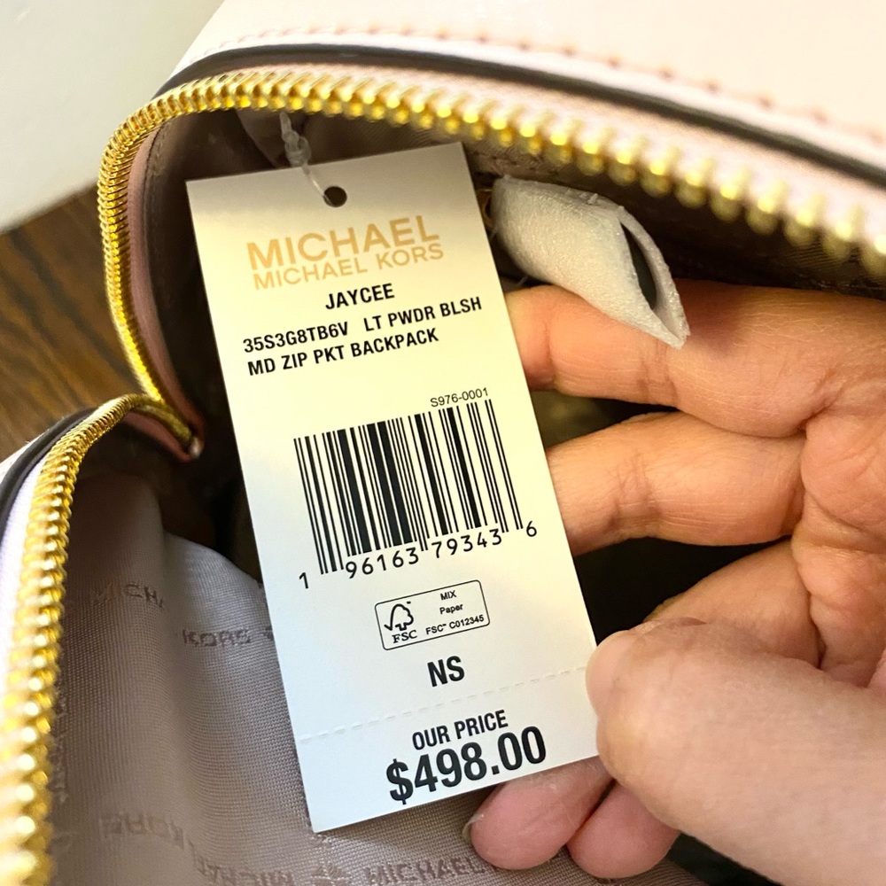 Michael Kors Jaycee Md Backpack - Picture 8 of 9